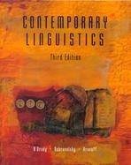 Contemporary Linguistics: Language Introduction cover