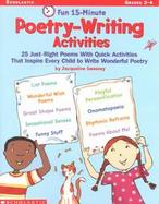 Fun 15-Minute Poetry-Writing Activities cover