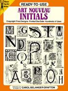 Ready-To-Use Art Nouveau Initials cover
