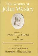 Works of John Wesley Journal and Diaries, IV (volume21) cover