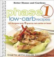 Phase 1 Low-carb Recipes cover