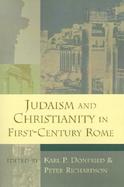 Judaism and Christianity in First-Century Rome cover