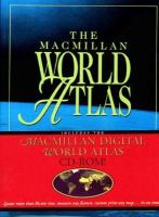 The Macmillan World Atlas with CD-ROM cover