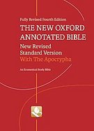 The New Oxford Annotated Bible With Apocrypha cover
