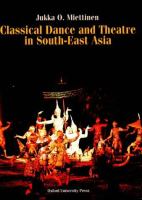 Classical Dance & Theatre in South-East Asia cover