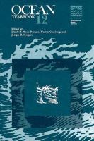 Ocean Yearbook 12 (volume12) cover