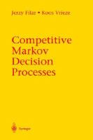 Competitive Markov Decision Processes With 57 Illustrations cover