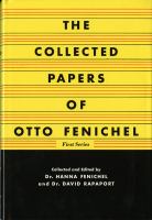 The Collected Papers of Otto Fenichel / First Series & Second Series cover