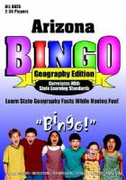 Arizona Bingo Geography Edition cover