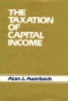 The Taxation of Capital Income cover