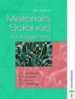 Materials Science for Engineers cover