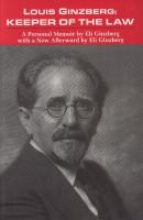 Louis Ginzberg Keeper of the Law cover