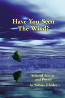 Have You Seen The Wind? cover