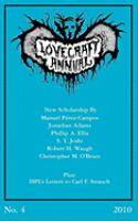 Lovecraft Annual No. 4 (2010) cover