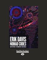 Nomad Codes : Adventures in Modern Esoterica (Large Print 16pt) cover