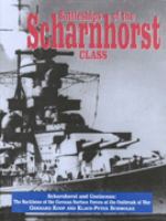 Battleships of the Scharnhorst Class: The Scharnhorst and Gneisenau: The Backbone of the German Surface Forces at the Outbreak of War cover