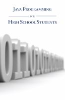 Java Programming for High School Students cover