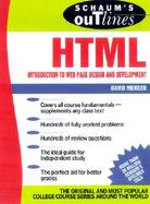 Schaum's Outline of HTML cover