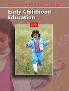 Early Childhood Education 03/04 cover