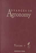 Advances in Agronomy (volume77) cover