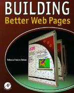 Building Better Web Pages cover