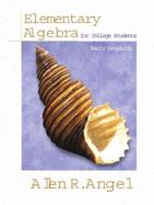 Elementary Algebra for College Students: Early Graphing cover