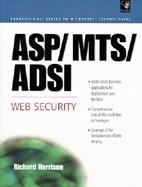 ASP/MTS/ADSI Web Security with CDROM cover