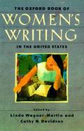 The Oxford Book of Women's Writing in the United States cover