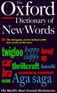 The Oxford Dictionary of New Words cover