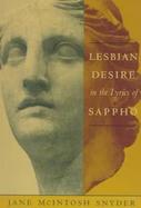 Lesbian Desire in the Lyrics of Sappho cover