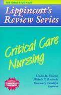 Critical Care Nursing cover