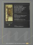 Piers Plowman MS 201, Corpus Christi College, Oxford cover