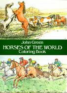 Horses of the World Coloring Book cover