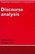 Discourse Analysis cover