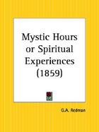 Mystic Hours or Spiritual Experiences, 1859 cover