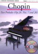 Chopin Two Preludes (Op. 28, Nos. 7 and 20) cover