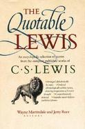The Quotable Lewis cover