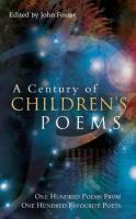 A Century of Children's Poems cover