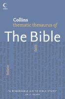 Collins Thematic Thesaurus of the Bible : Volume 1 cover