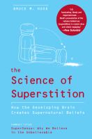 Supersense Why We Believe in the Unbelievable cover