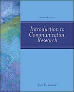 Introduction to Communication Research cover