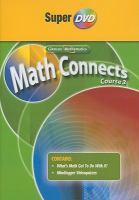 Math Connects, Concepts, Skills, and Problems Solving, Course 3, Super DVD cover