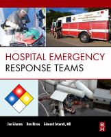 Hospital Emergency Response Teams: Triage for Optimal Disaster Response cover