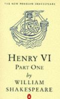 The First Part of King Henry the Sixth cover