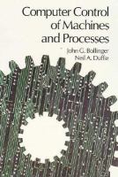 Computer Control of Machines and Processes cover