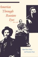 America Through Russian Eyes, 1874-1926 cover