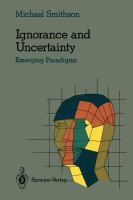 Ignorance and Uncertainty: Emerging Paradigms cover