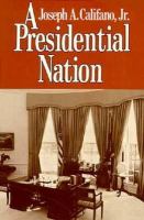 A Presidential Nation cover