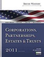South-western Federal Taxation 2011Corporations, Partnerships, Estates and Trusts Vol 2 (With Taxcut Tax Preparation Software Cd-rom) cover