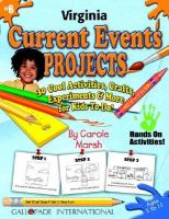 Vermont Current Events Projects 30 Cool, Activities, Crafts, Experiments & More for Kids to Do to Learn About Your State cover